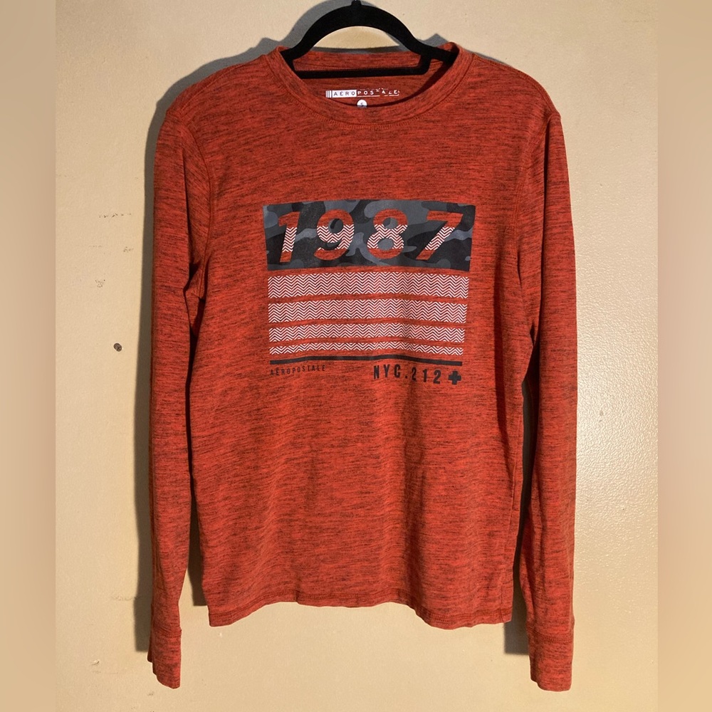 Long Sleeve Aero 1987 Stretch Graphic Tee